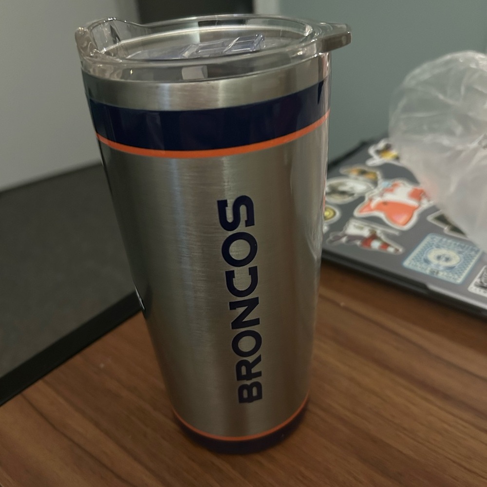 Broncos Stainless Steel Tumbler
